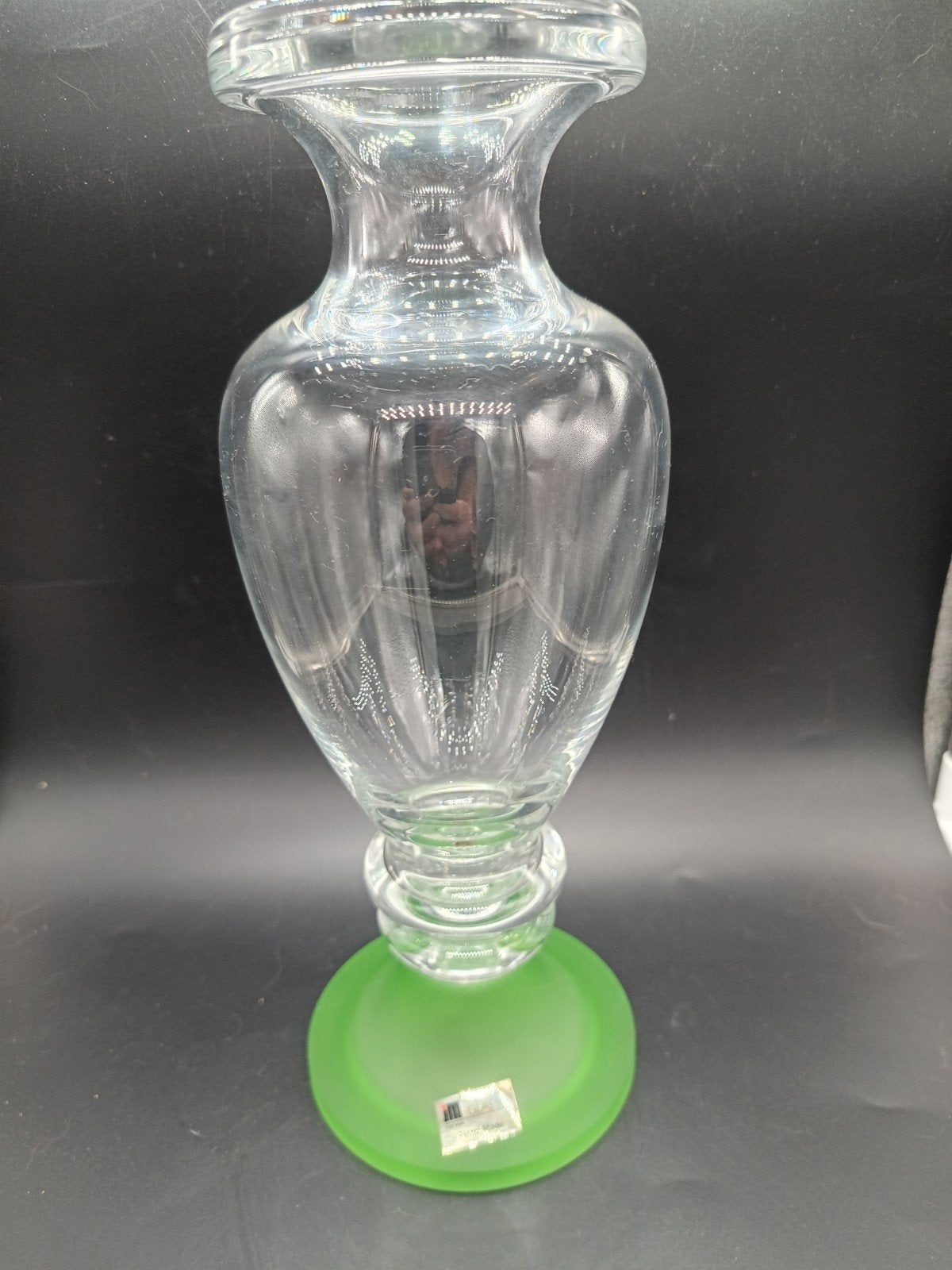 JM Glass Portugal Vaas - 28 cm hoog, Jorgen Mortensen, Ophalen of Verzenden