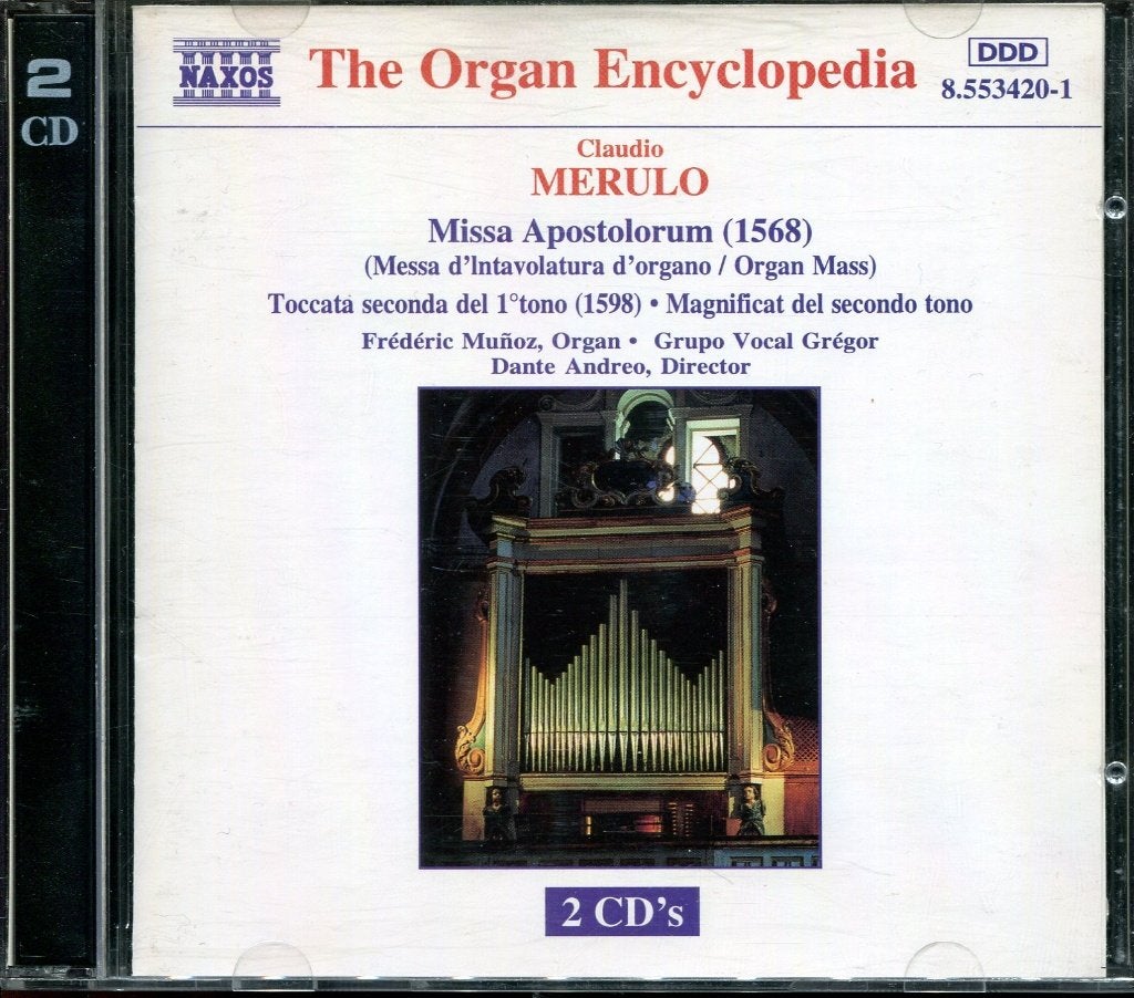 Claudio Merulo Missa Apostolorum 1568 ( 2 cd ), Boxset, Overige typen, Ophalen of Verzenden, Zo goed als nieuw