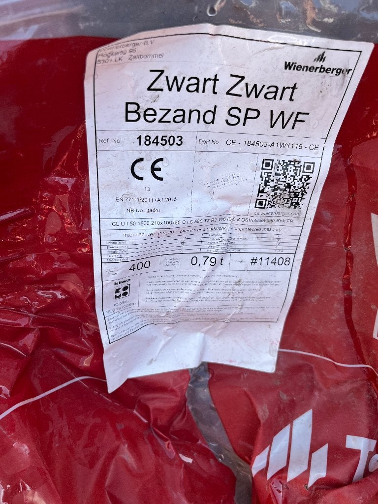 Wienerberger gevelstenen, Ophalen, Zo goed als nieuw