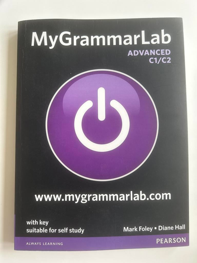 MyGrammarLab Advanced C1/C2 - Engels grammatica boek, Ophalen of Verzenden, Zo goed als nieuw, Non-fictie