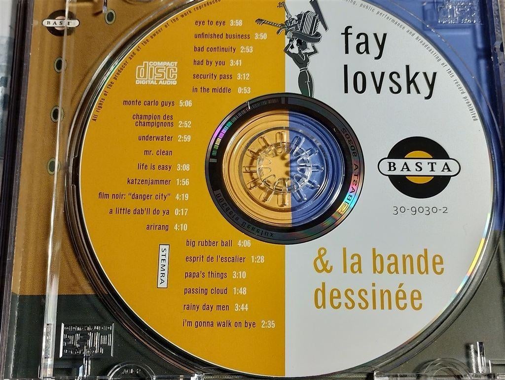 Fay Lovsky & La Bande Dessinée, Ophalen of Verzenden, Zo goed als nieuw