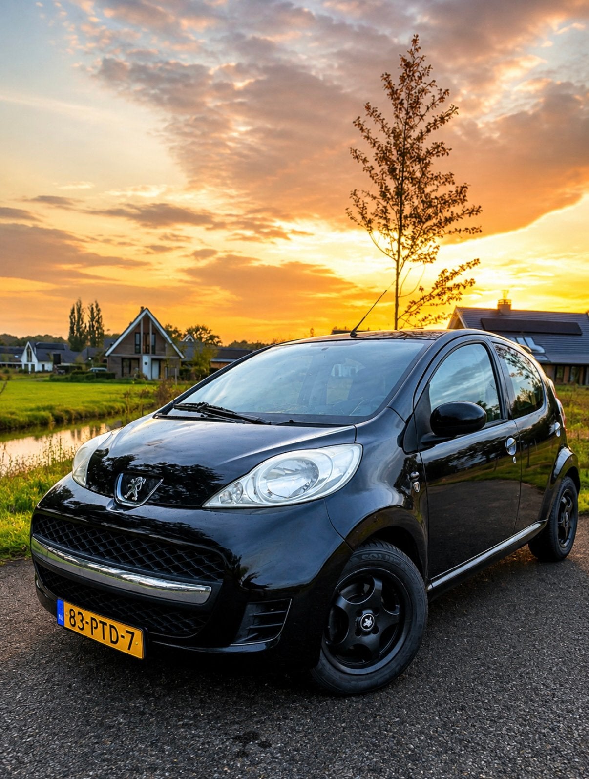 Peugeot 107 1.0 XS | 5 Deurs | Airco | CarPlay | Nieuwstaat, Auto's, Voorwielaandrijving, Euro 5, Stof, Zwart