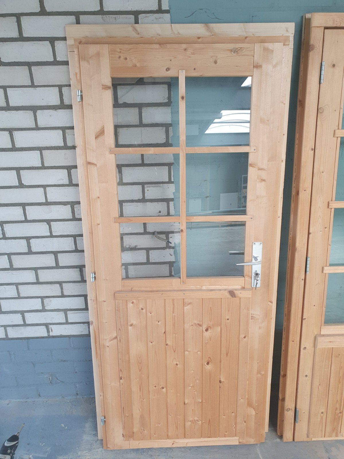 Opdek Tuindeur voor overkapping of tuinhuisje, Doe-het-zelf en Verbouw, Deuren en Horren, Ophalen, Gebruikt, 80 tot 100 cm, Minder dan 200 cm