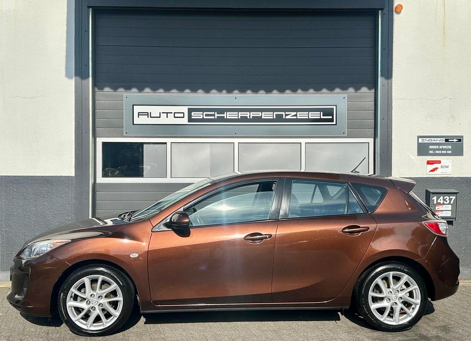 Mazda 3 1.6 GT-M Line | NAVI | STOELVERW | CC | 4S banden, Voorwielaandrijving, Stof, Gebruikt, 4 cilinders