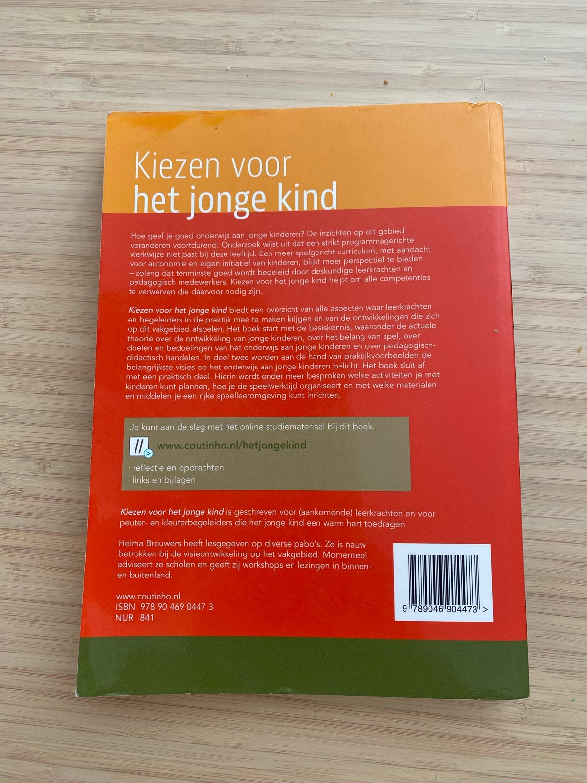 Kiezen voor het jonge kind - Helma Brouwers, Ophalen of Verzenden, Gelezen