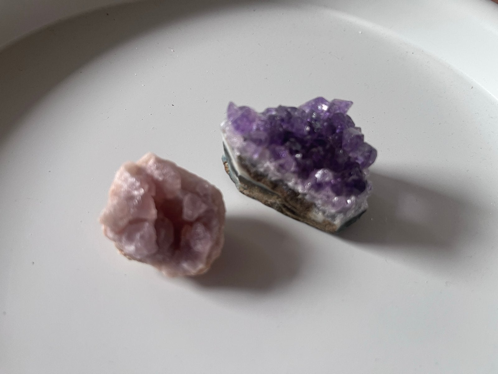 Amethist stukjes, Sieraden, Tassen en Uiterlijk, Ophalen of Verzenden, Zo goed als nieuw