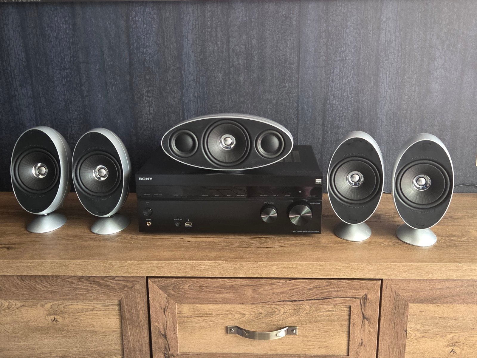 KEF HTS3001 UNI-Q Home Cinema theater Set, Ophalen