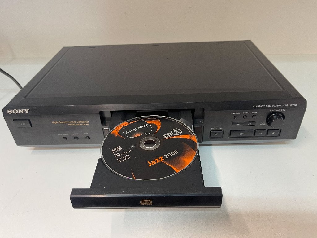 SONY CDP-XE220 compact disc player (werk perfect), N, Ophalen of Verzenden, Sony, Sony