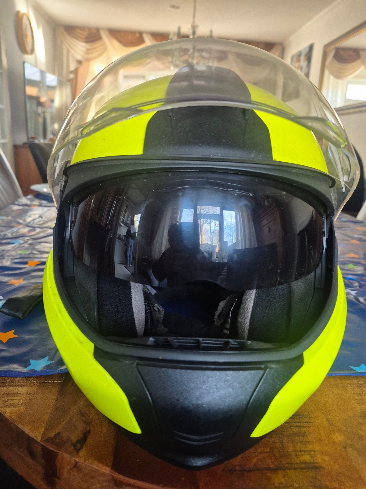 Originele BMW Systeemhelm   fluor gele kleur maat 60/61, Overige merken, Systeemhelm, Dames, Ophalen of Verzenden