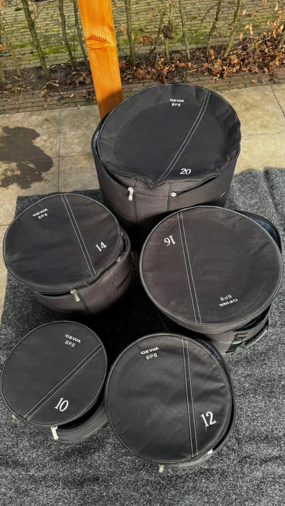 GEWA SPS drum bag set, Ophalen, Gebruikt, Overige instrumenten