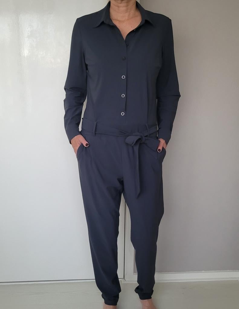 Studio Anneloes Angelique jumpsuit XL Antracietgrijs Travel, Studio Anneloes, Maat 46/48 (XL) of groter, Ophalen of Verzenden