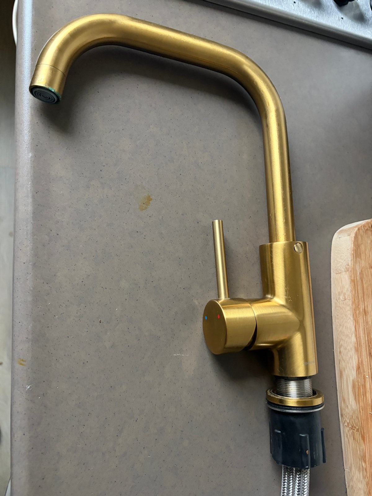 Keukenkraan goud, Minder dan 50 cm, Ophalen of Verzenden, Zo goed als nieuw, Minder dan 100 cm