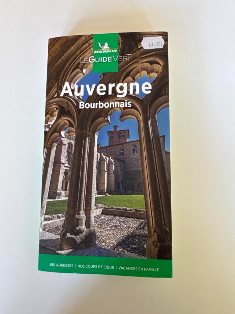 Michelin Guide Vert Auvergne Bourbonnais, Gelezen, Michelin, Europa, Ophalen of Verzenden