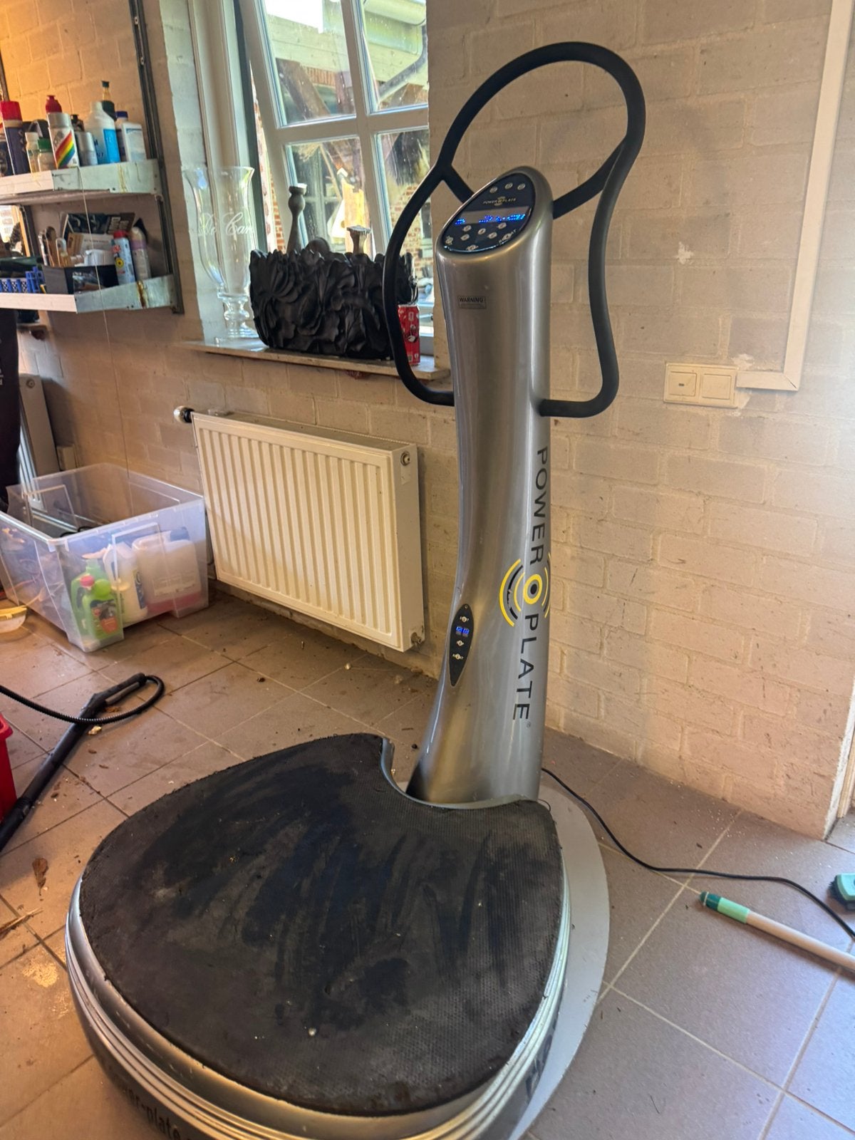 Powerplate, Ophalen, Gebruikt