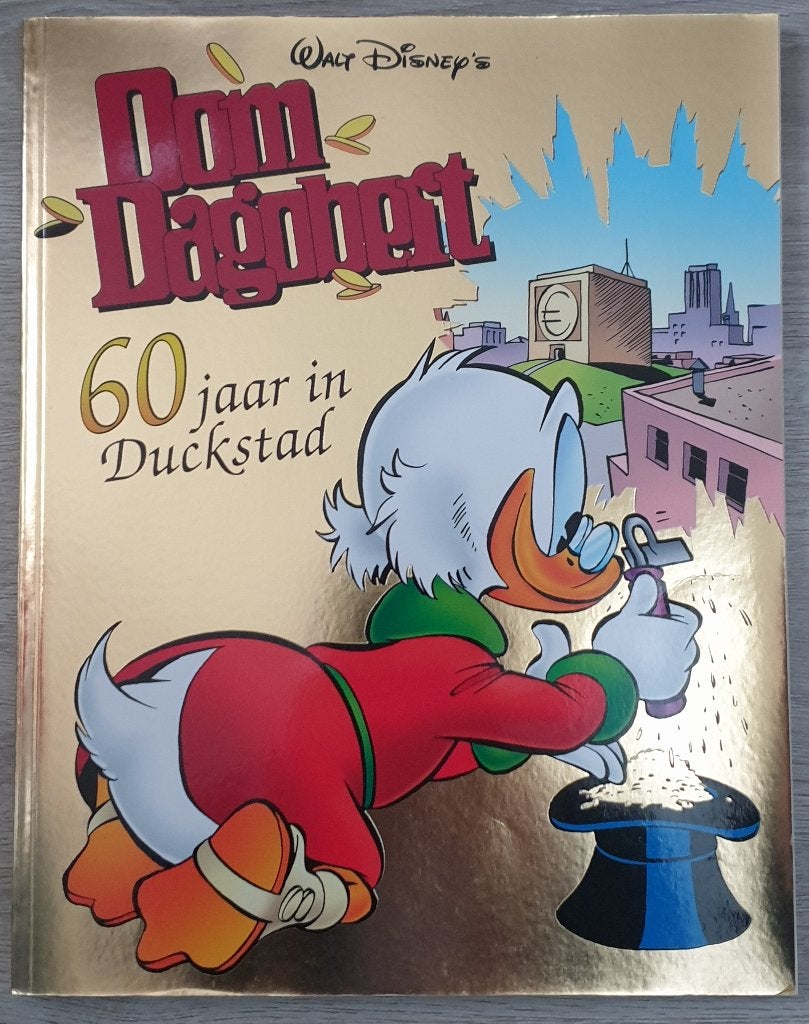 Oom Dagobert 60 jaar in Duckstad, Boeken, Stripboeken, Eén stripboek, Ophalen of Verzenden, Zo goed als nieuw, Donald Duck