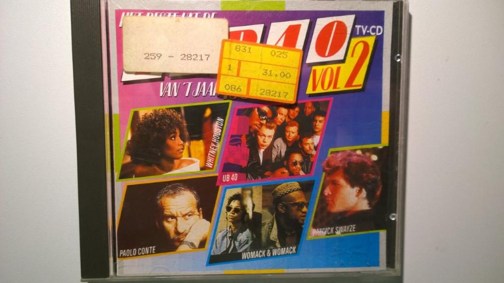Het Beste Uit De Top 40 Van 'T Jaar 1988 Vol 2, Cd's en Dvd's, Ophalen of Verzenden, Zo goed als nieuw, Pop