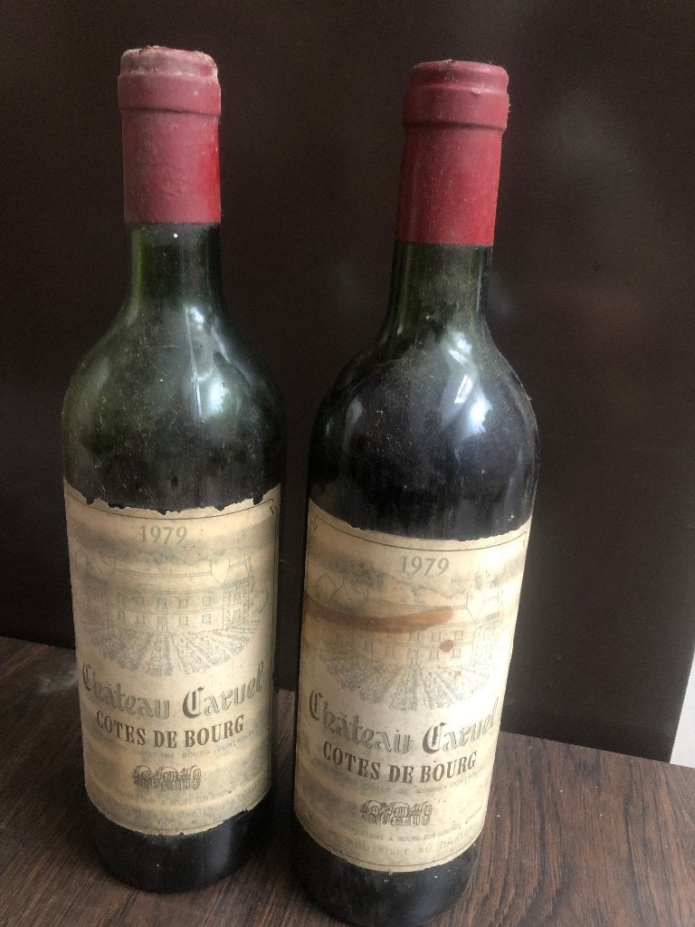 Wijn chateau Caruel cotes de bourg 1979, Frankrijk, Nieuw, Ophalen of Verzenden, Rode wijn