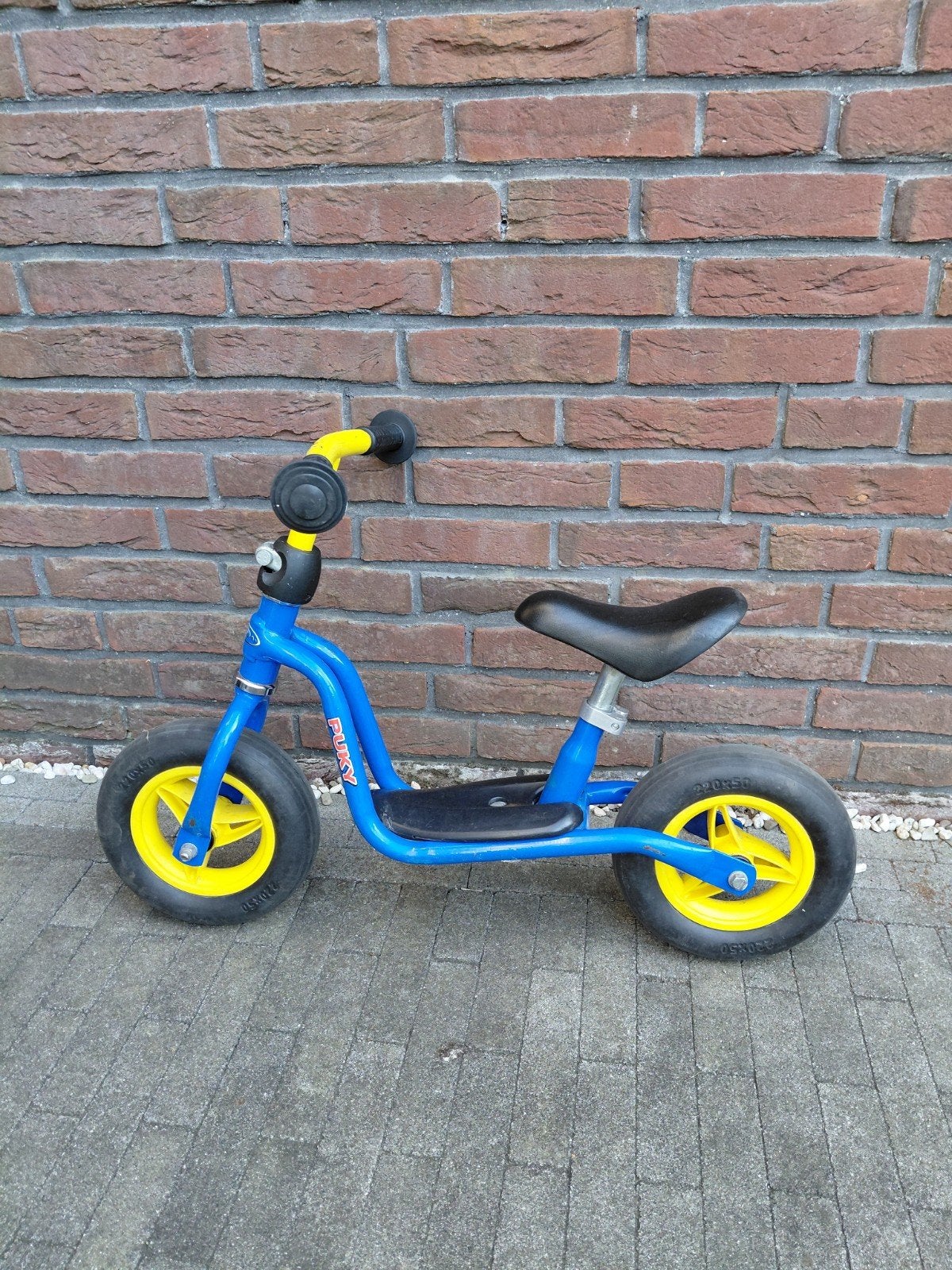 Puky blauwe loopfiets, Ophalen, Gebruikt, Loopfiets