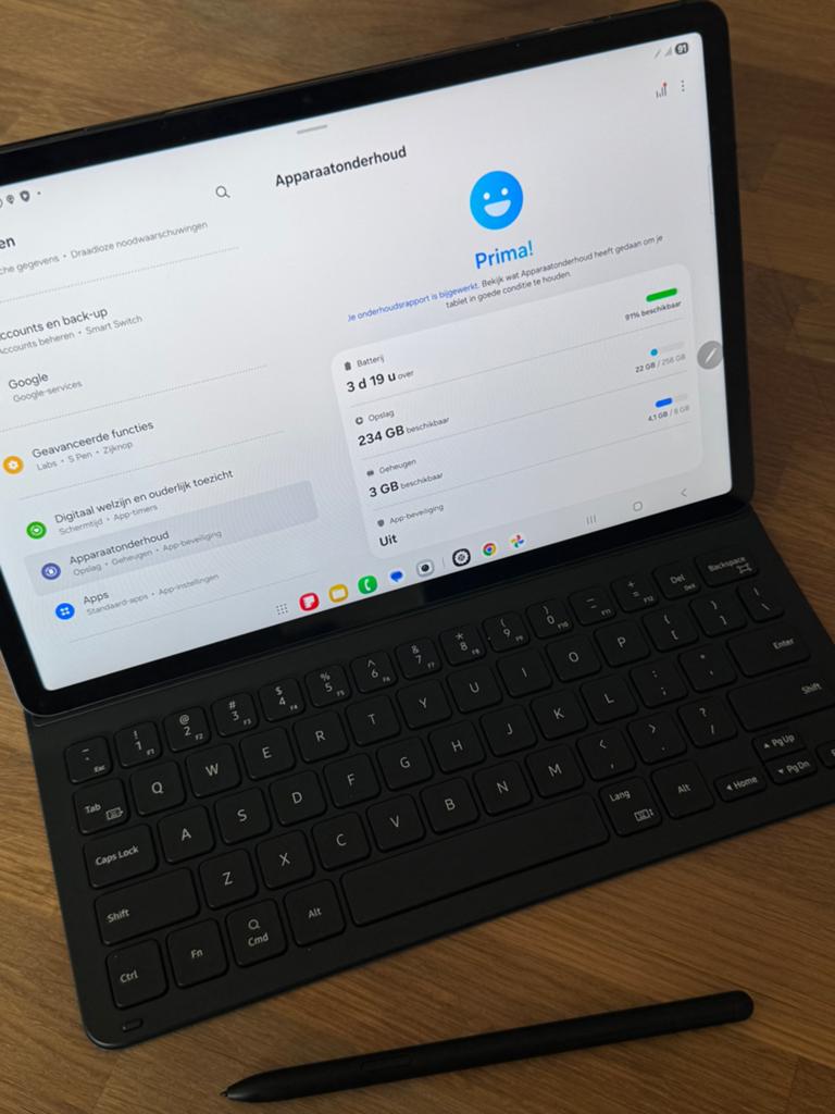 Samsung Galaxy Tab S8 WiFi + 5G 256gb, Computers en Software, Android Tablets, Samsung, 11 inch, Gps, Ophalen of Verzenden