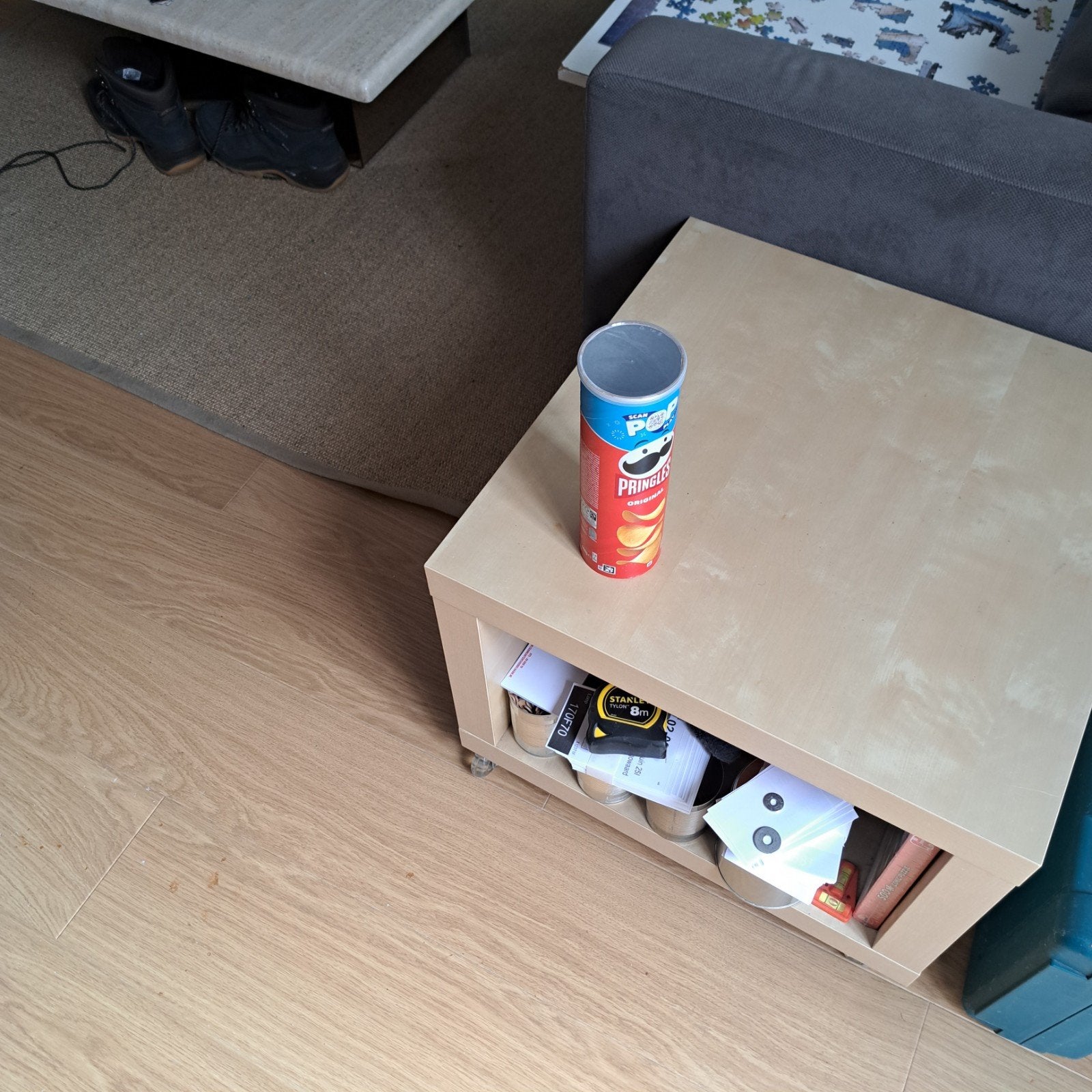 Lege pringel kokers 9, Ophalen, Rechthoekig