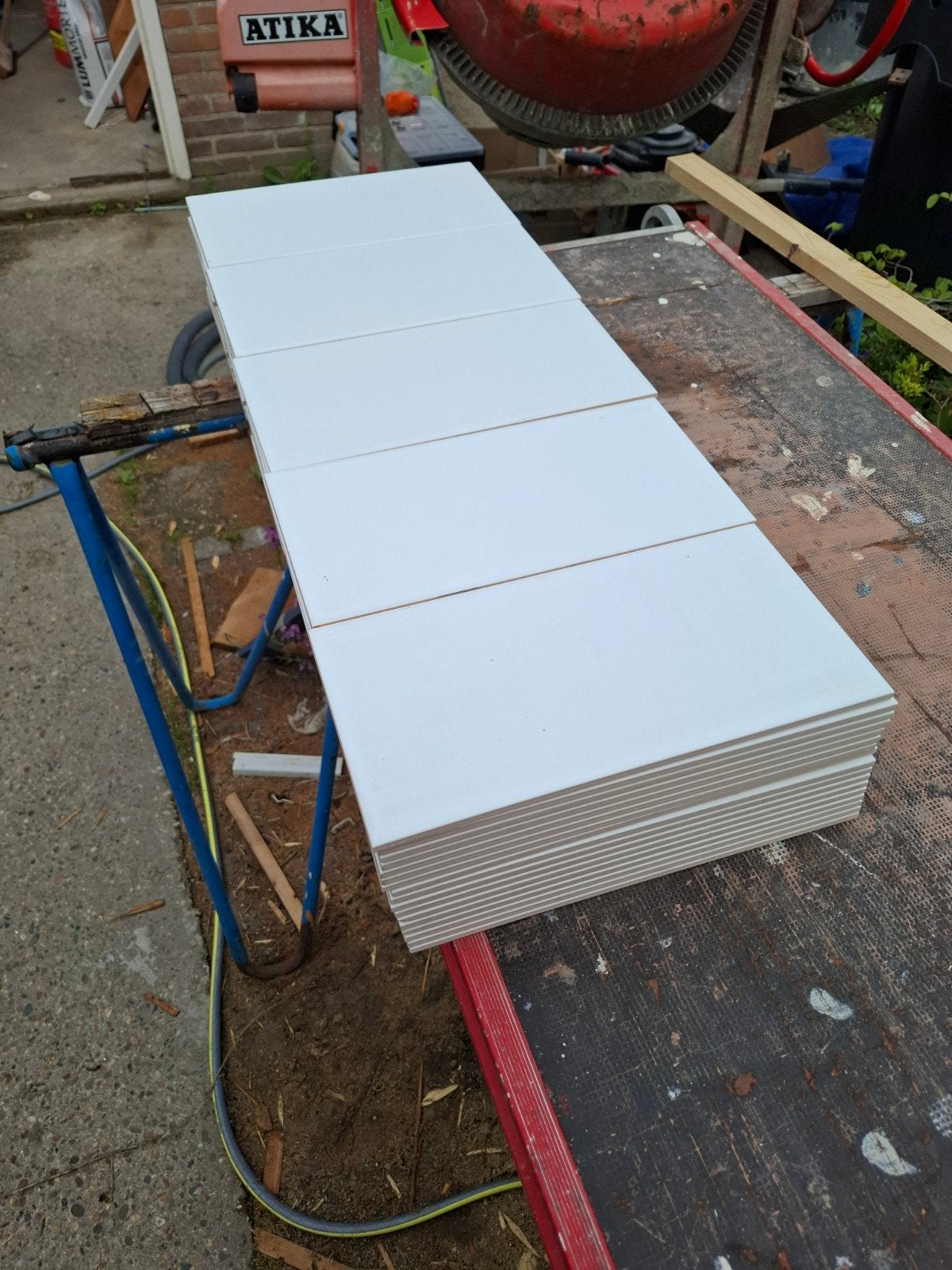 Wandtegels 15x30 cm, Doe-het-zelf en Verbouw, Hout en Planken, Minder dan 25 mm, Nieuw, Ophalen of Verzenden, Plank