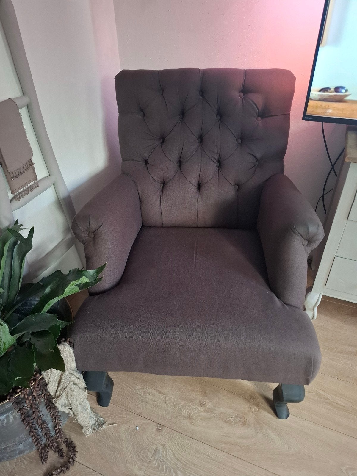 Oor Fauteuil ., Ophalen, 75 tot 100 cm, Stof, 50 tot 75 cm