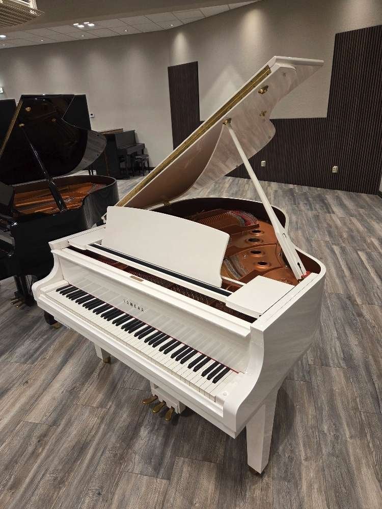Yamaha C1X SH PWH silent vleugel bj 2015 met 5 jaar garantie, Gebruikt, Yamaha Music europe GmbH, Wit, Ophalen of Verzenden