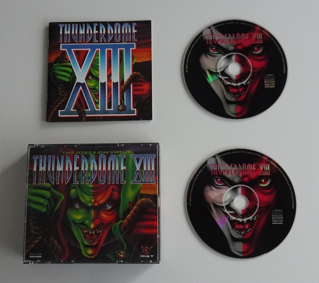 Thunderdome XIII : The Joke's On You 2xCD Hardcore uit 1996, Ophalen, Zo goed als nieuw