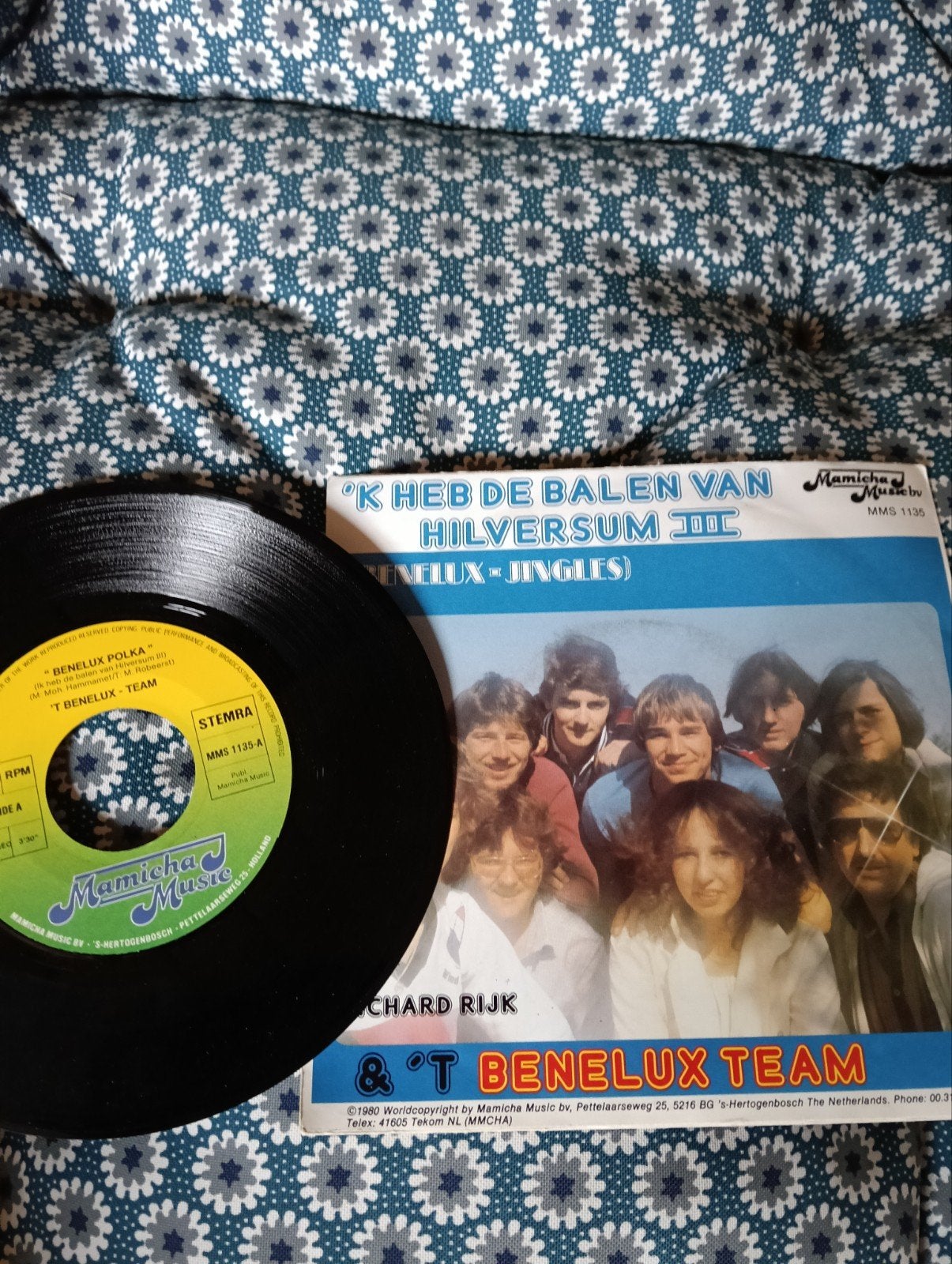 Benelux team, Cd's en Dvd's, Ophalen of Verzenden, Gebruikt, 7 inch, Nederlandstalig