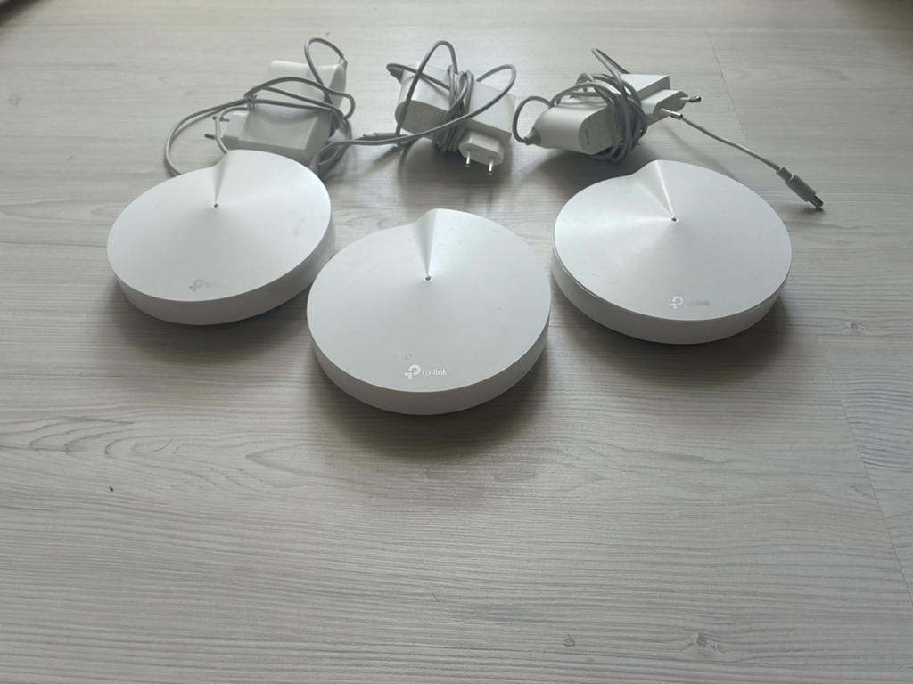 TP-Link Deco M9 Plus AC2200 Smart Home Mesh Wi-Fi Systeem, Computers en Software, Routers en Modems, Zo goed als nieuw, Router