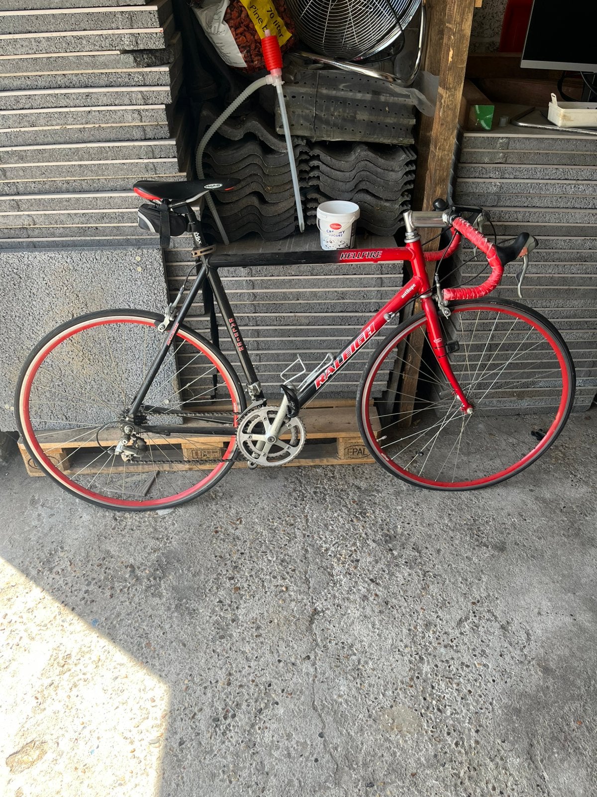 Raleigh hellfire - racefiets, Fietsen en Brommers, Fietsen | Oldtimers, Ophalen