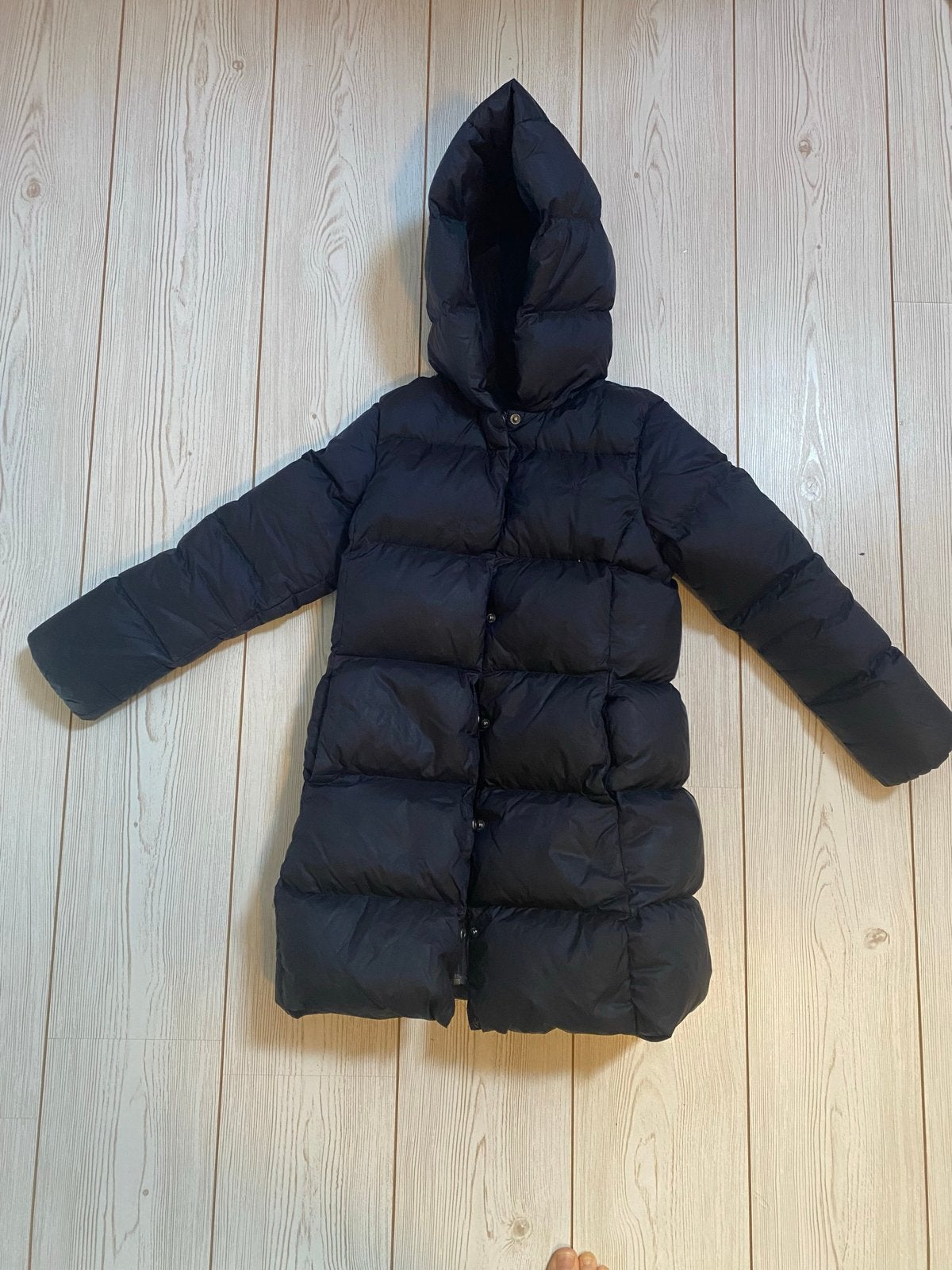 Ralph Lauren jas maat 140 - blauw, met kleine reparatie, Ophalen of Verzenden, Gebruikt, Jongen of Meisje, Jas