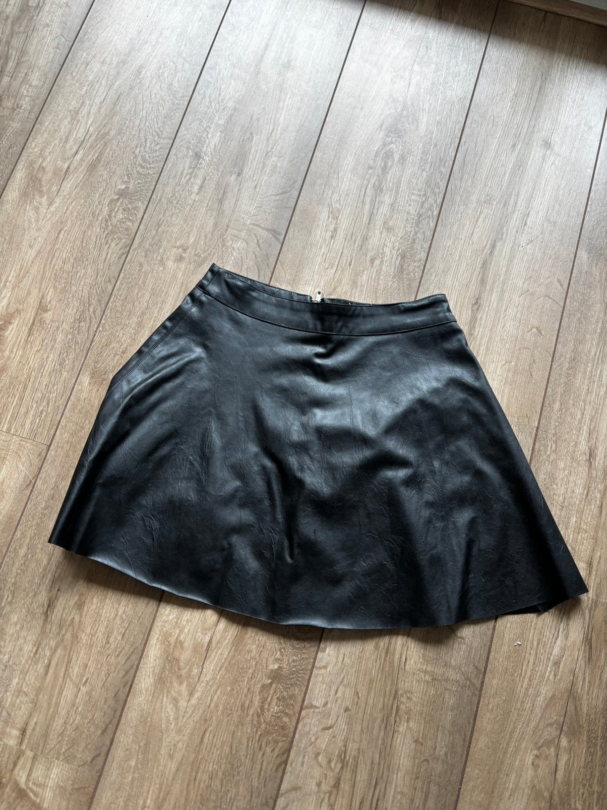 Cooperative leren rokje dames, maat S 36, zwart leer, Kleding | Dames, Rokken, Zwart, Ophalen of Verzenden, Zo goed als nieuw