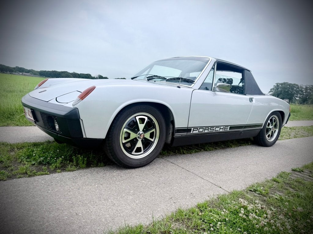 PORSCHE 914 2.0 1973 US re- import ca 115-120pk, Auto's, Oldtimers, Bedrijf, Lichtmetalen velgen, Metallic lak, Open dak, Radio