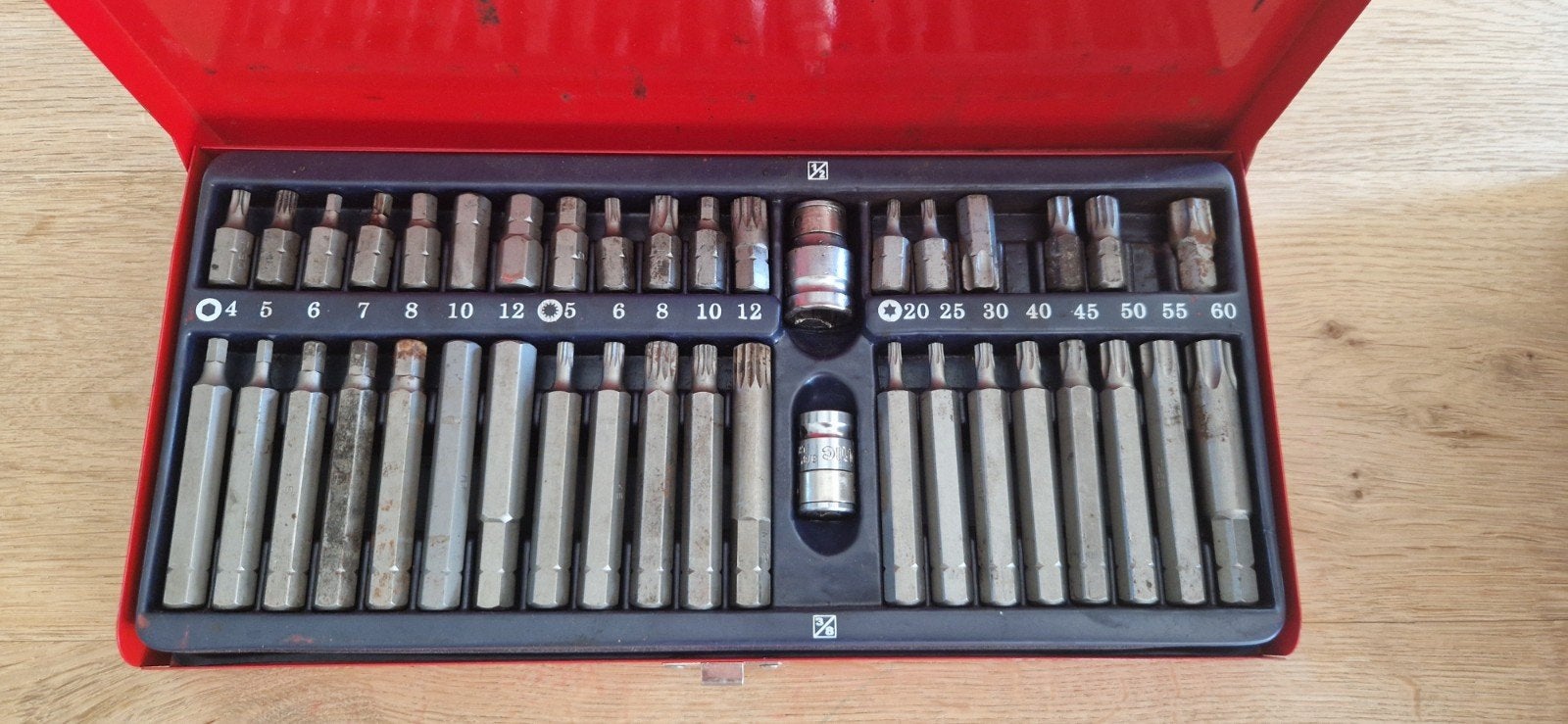 Sonic Torx en Inbus gereedschapset met 2 verloopstukken, Ophalen of Verzenden