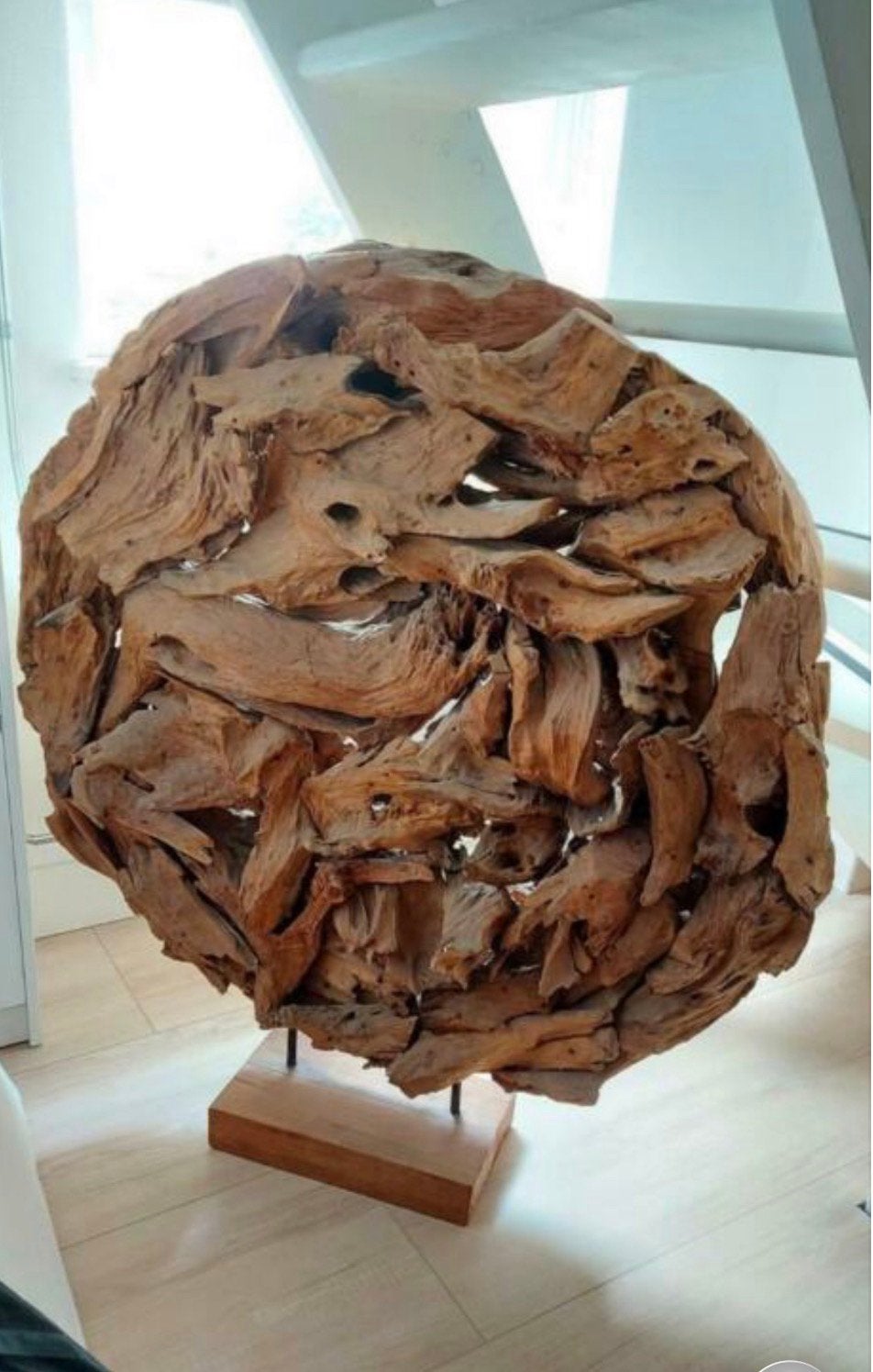 drijfhout ornament - driftwood, Ophalen, Zo goed als nieuw, Ornament, Hout