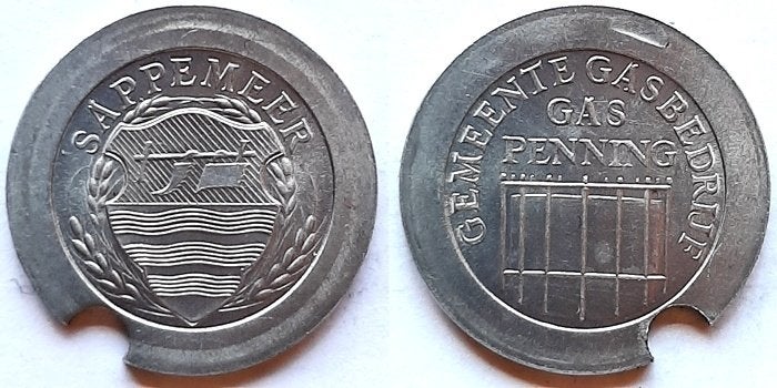 Sappemeer Gasmunt, Postzegels en Munten, Verzenden, Overige materialen