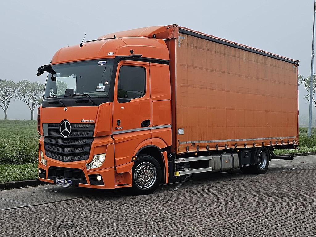 MERCEDES-BENZ ACTROS 1843 mp5 mirror cams, Automaat, Euro 6, Overige kleuren, 428 pk