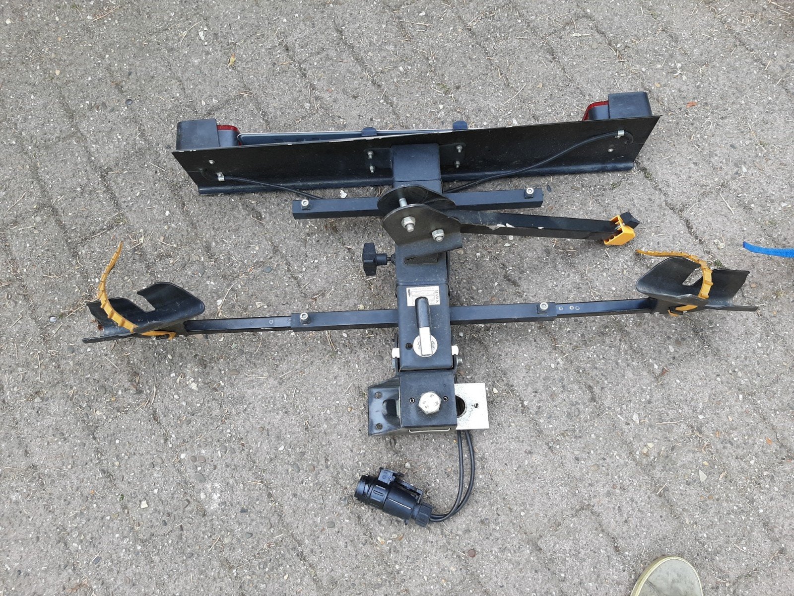 Spinder Hawk en Twinny TL-Load fietsendragers (per stuk), Ophalen, 2 fietsen, Gebruikt, Trekhaakdrager