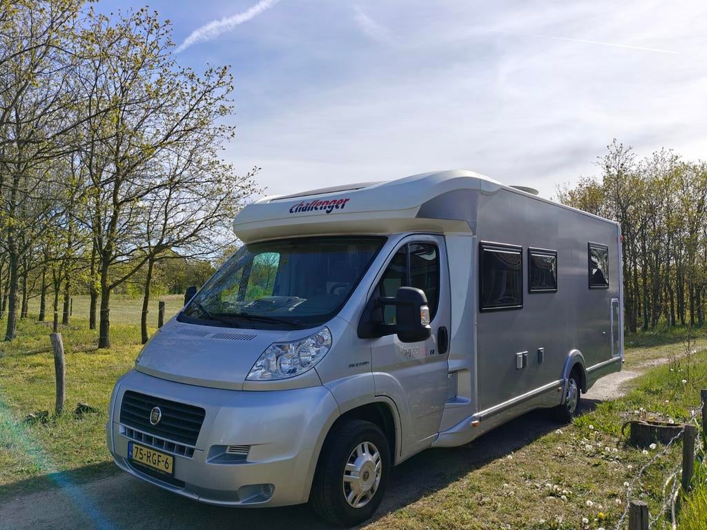Challenger Mageo 118EB Fiat Ducato 2011 Queensbed Off Grid, Reservewiel, Fiat, Particulier, Half-integraal