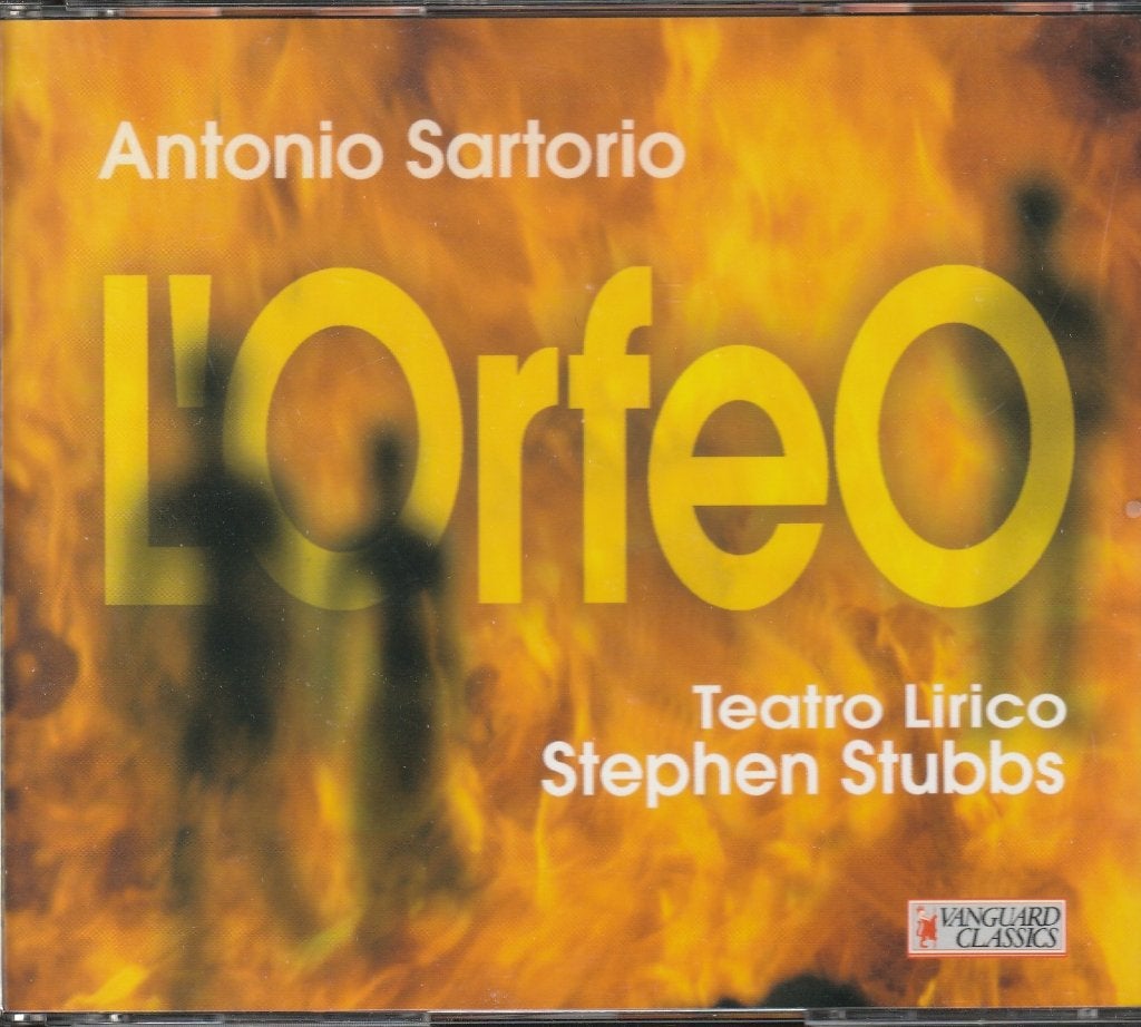 Antonio Sartorio, L’Orfeo, Teatrico Lirico, Stephen Stubbs, Ophalen of Verzenden, Barok, Gebruikt, Opera of Operette