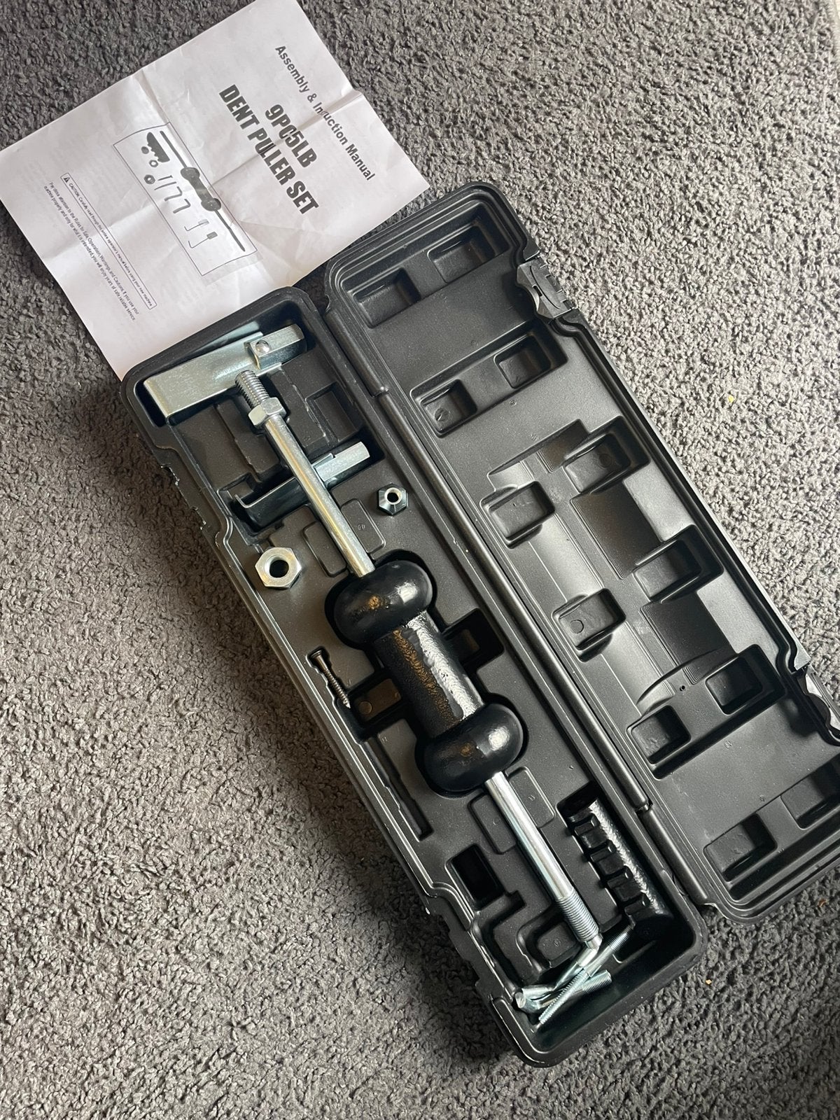 Hbm 9 delig uitdeukset met slagtrekker, Auto diversen, Autogereedschap, Ophalen of Verzenden, Nieuw