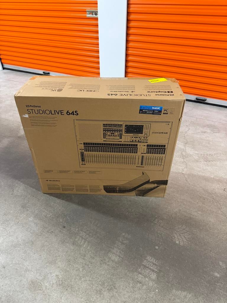 PreSonus StudioLive 64S | NIEUW in doos, ongebruikt, Muziek en Instrumenten, Mengpanelen, Ophalen, Nieuw, 20 kanalen of meer, Microfooningang