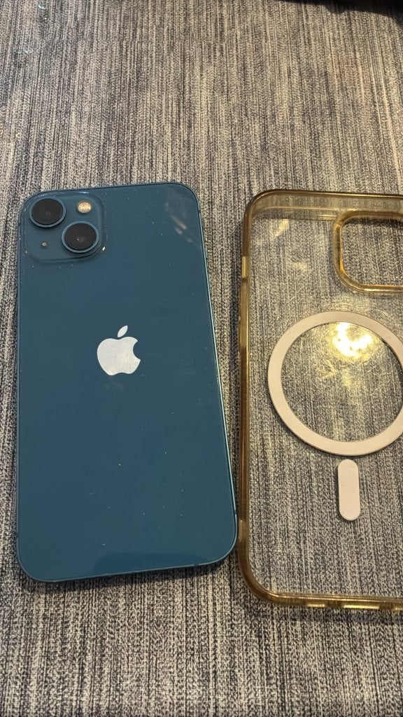 Iphone 13 in good condition, Ophalen, 128 GB, Blauw, IPhone 13