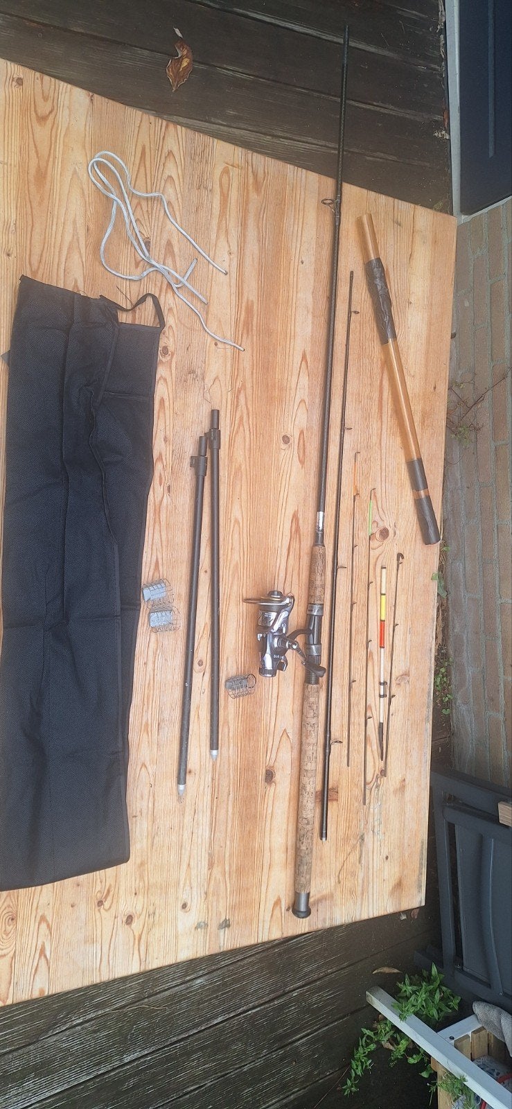 Winckle picker / feeder set met accessoires, Ophalen, Gebruikt, Complete hengel