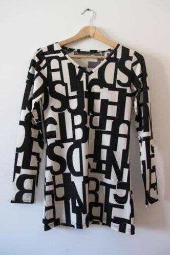 V neck long sleeve top, Zwart, Nieuw, Ophalen of Verzenden, Lange mouw