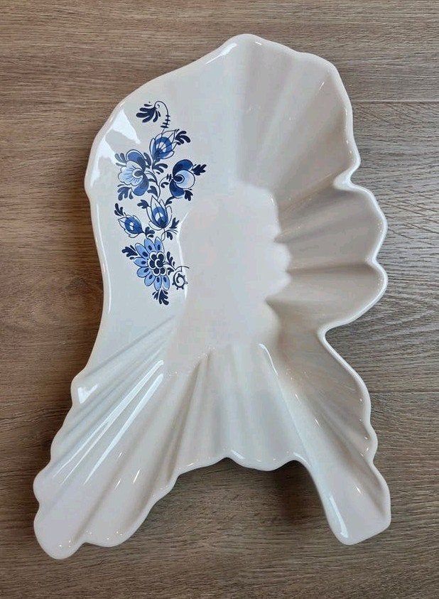 Royal Goedewaagen schaal Holland, 35cm, Ophalen, Nieuw, Rond, Porselein of Keramiek