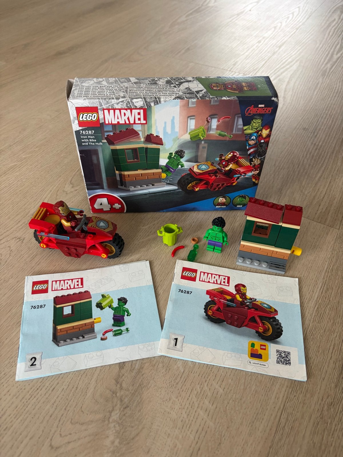 LEGO Marvel 76287 Iron Man vs. Hulk: Motorrace, Kinderen en Baby's, Speelgoed | Duplo en Lego, Marvel, Lego, Ophalen of Verzenden