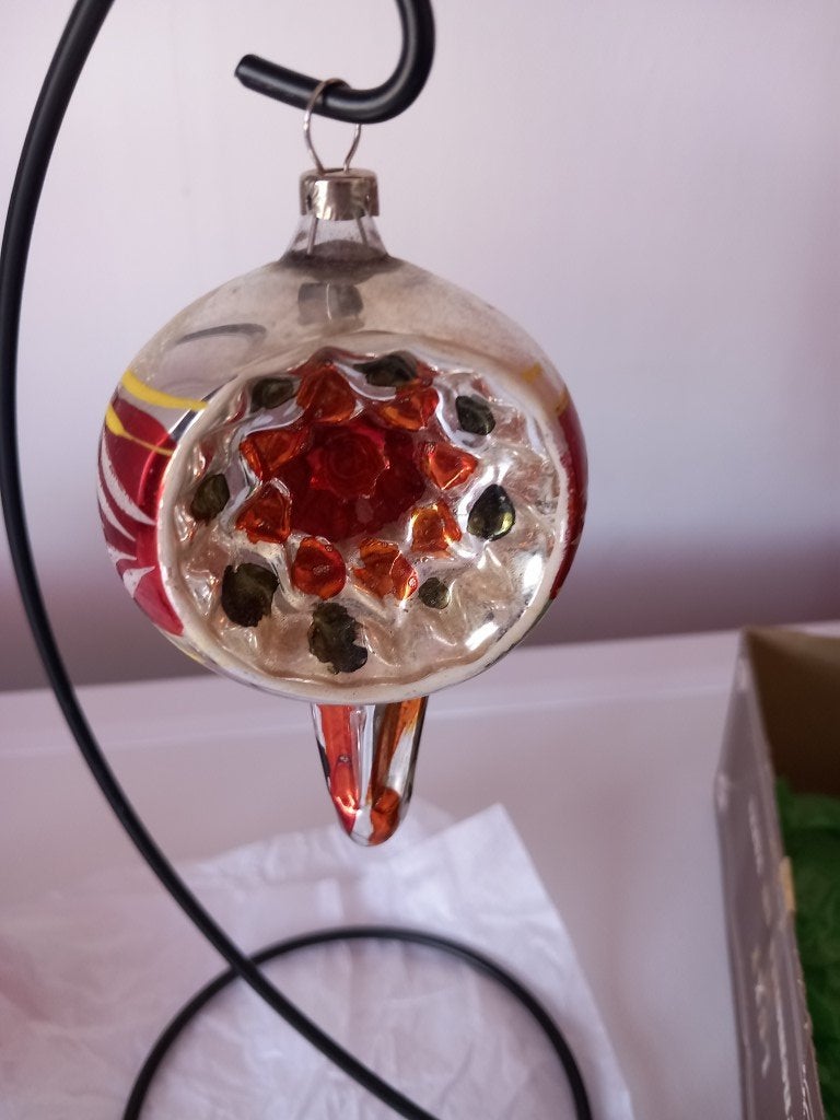Vintage kerstbal, Diversen, Kerst, Ophalen, Gebruikt