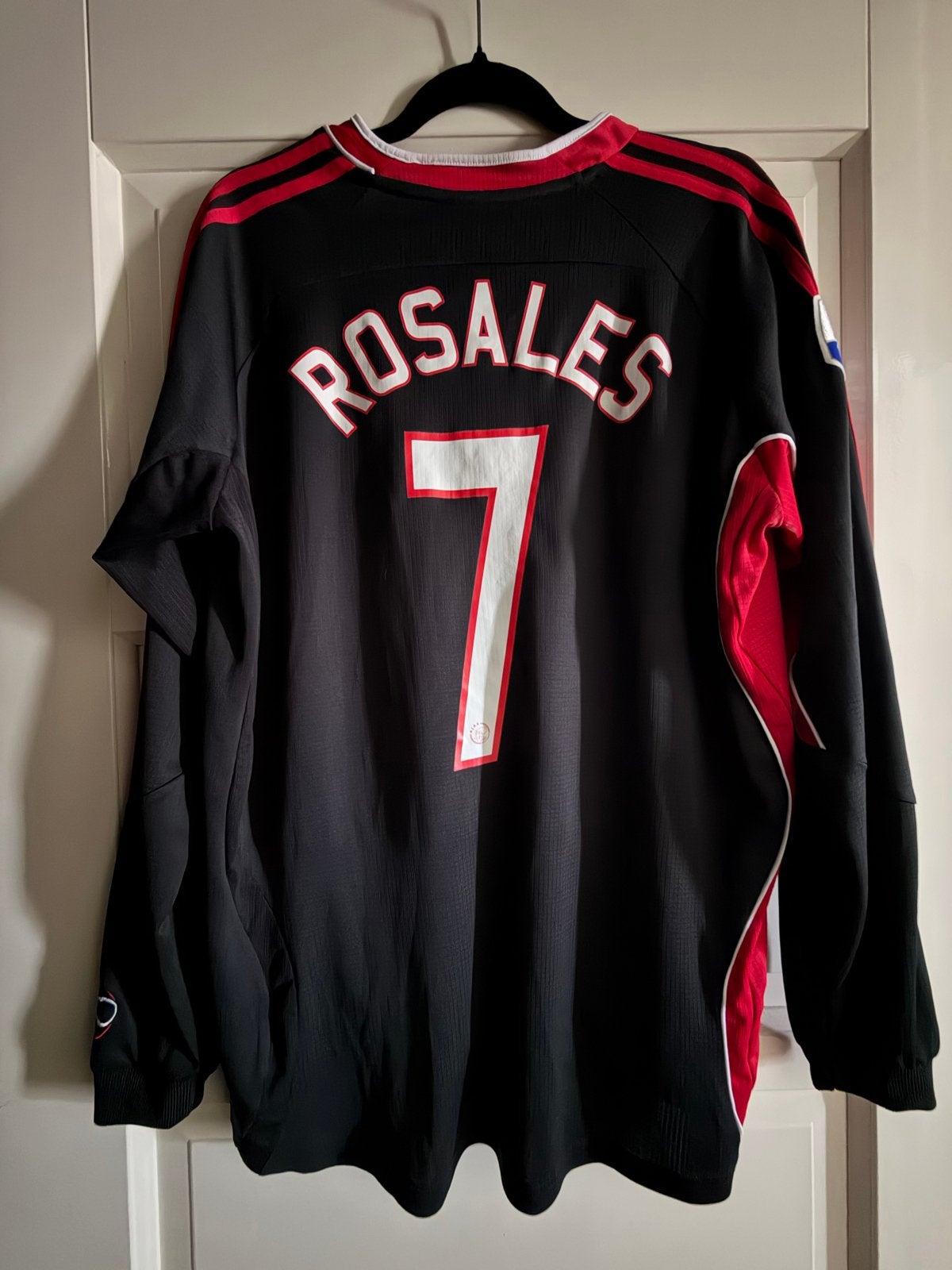 Matchworn Ajax shirt Mauro Rosales wedstrijd gedragen, Ophalen of Verzenden, Gebruikt, Ajax, Shirt